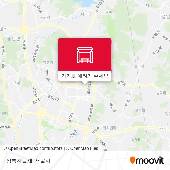 상록하늘채 지도