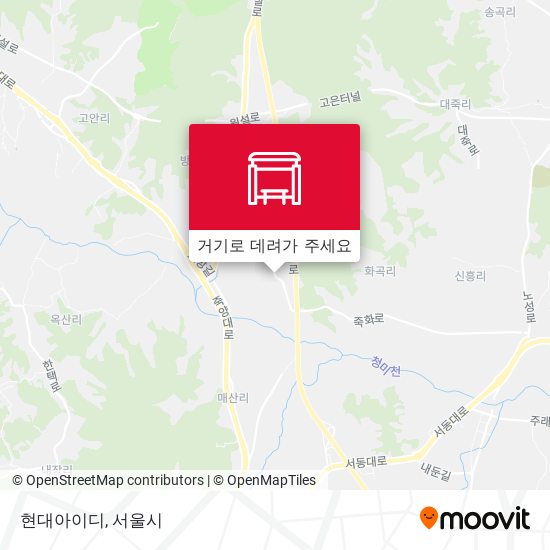 현대아이디 지도