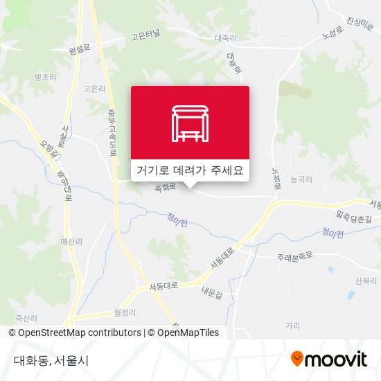 대화동 지도