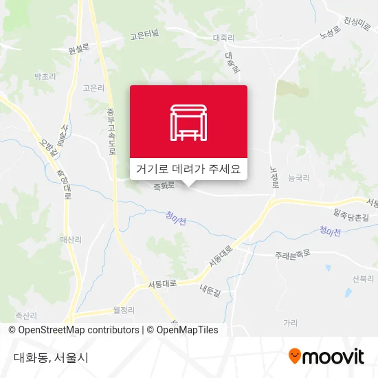 대화동 지도