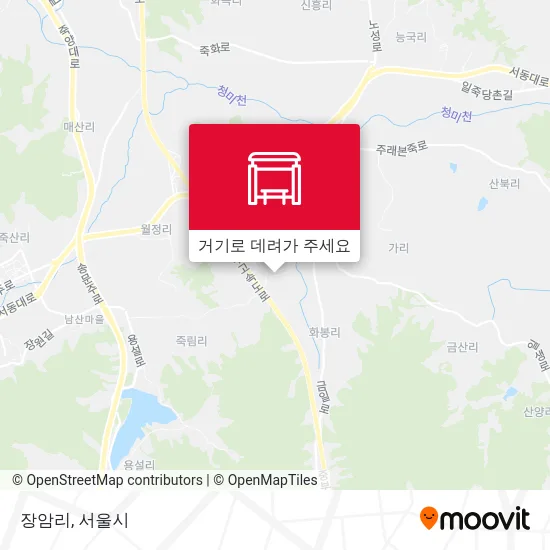 장암리 지도