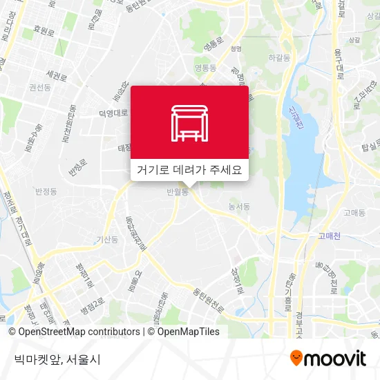 빅마켓앞 지도