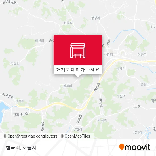 칠곡리 지도