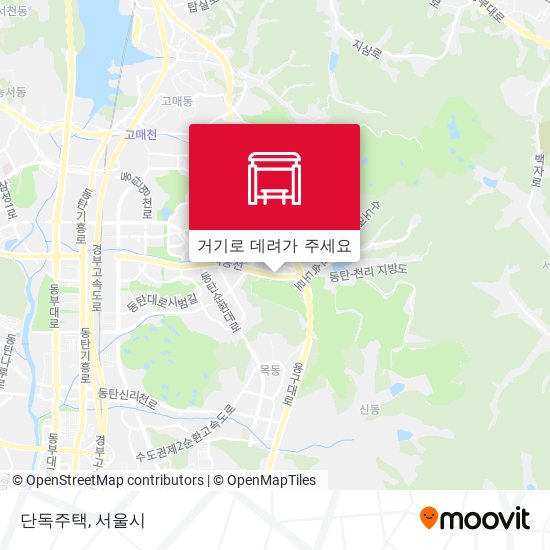 단독주택 지도