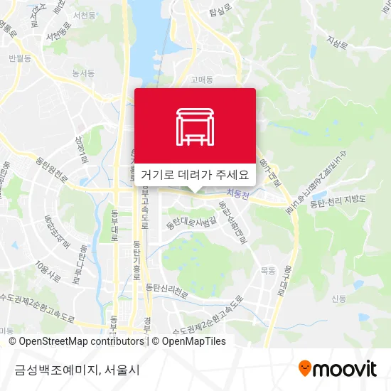 금성백조예미지 지도