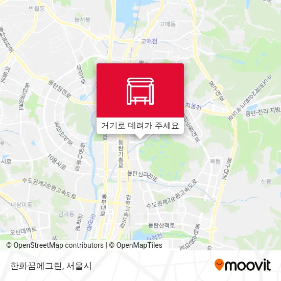 한화꿈에그린 지도