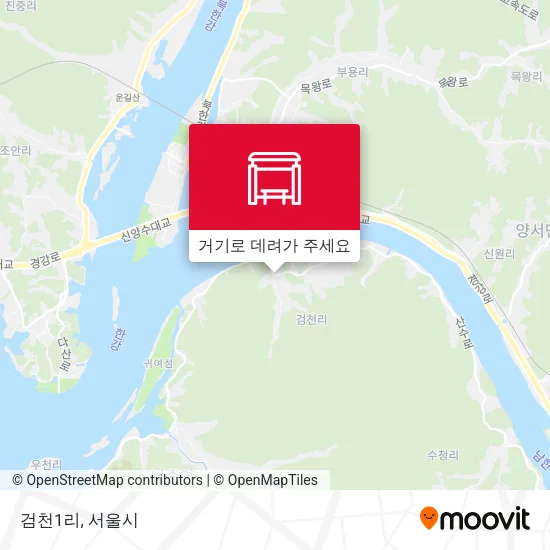 검천1리 지도