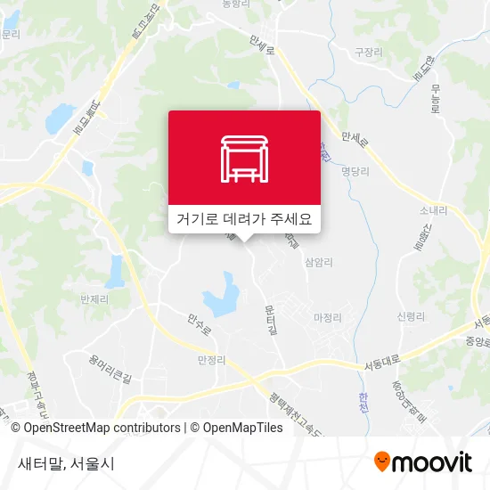 새터말 지도