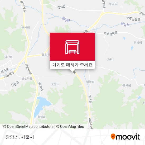 장암리 지도
