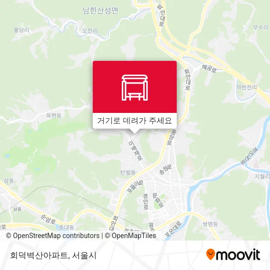 회덕벽산아파트 지도