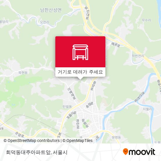 회덕동대주아파트앞 지도