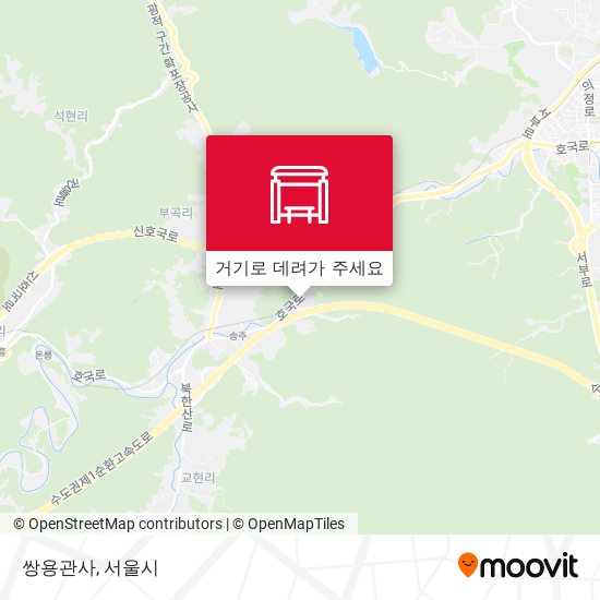 쌍용관사 지도