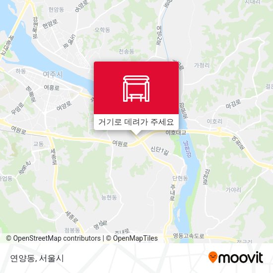 연양동 지도