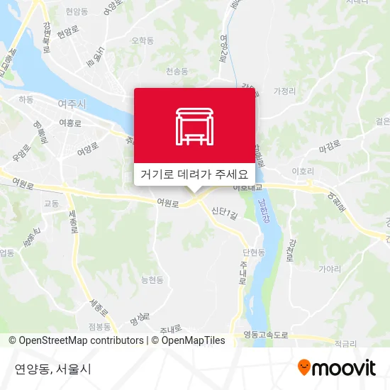 연양동 지도