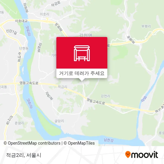 적금2리 지도