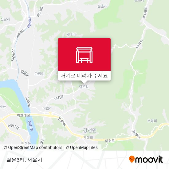 걸은3리 지도