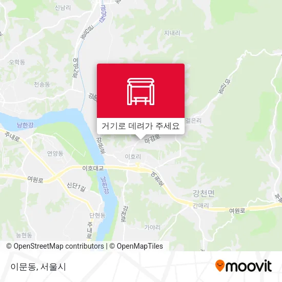 이문동 지도