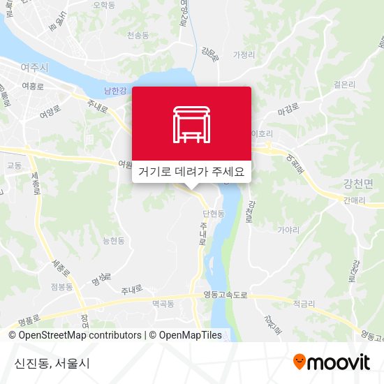 신진동 지도