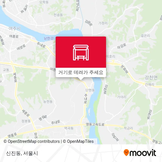신진동 지도