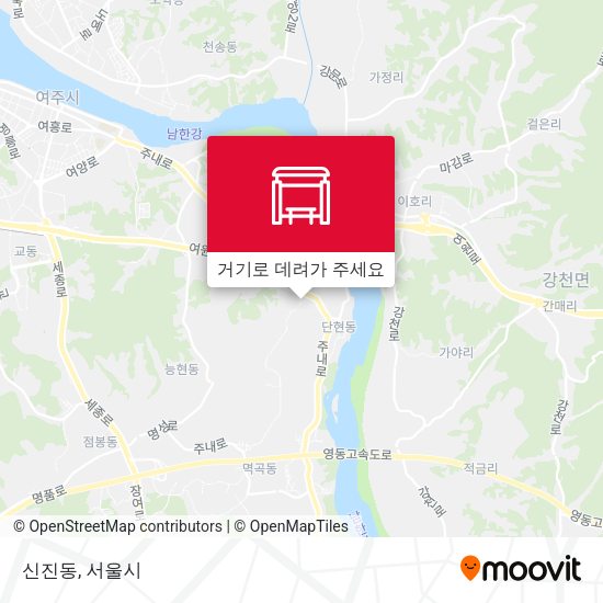 신진동 지도