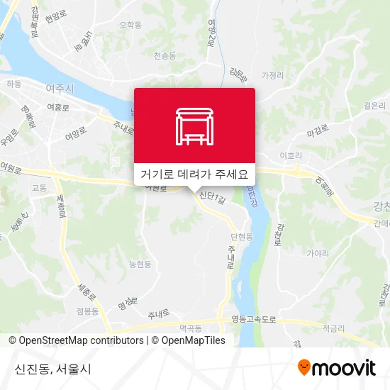 신진동 지도