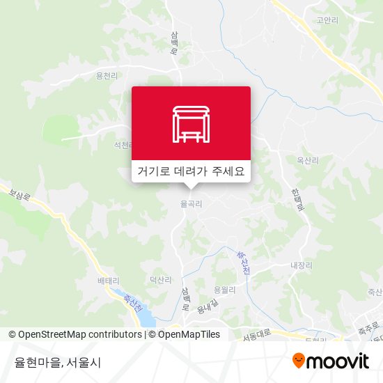 율현마을 지도