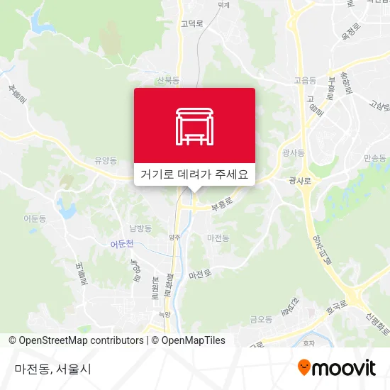 마전동 지도