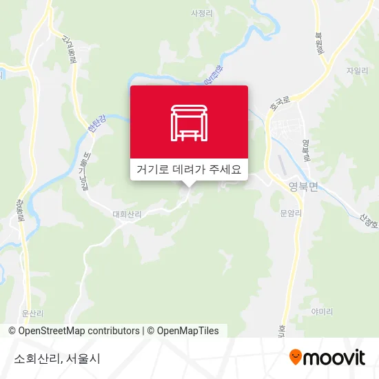 소회산리 지도
