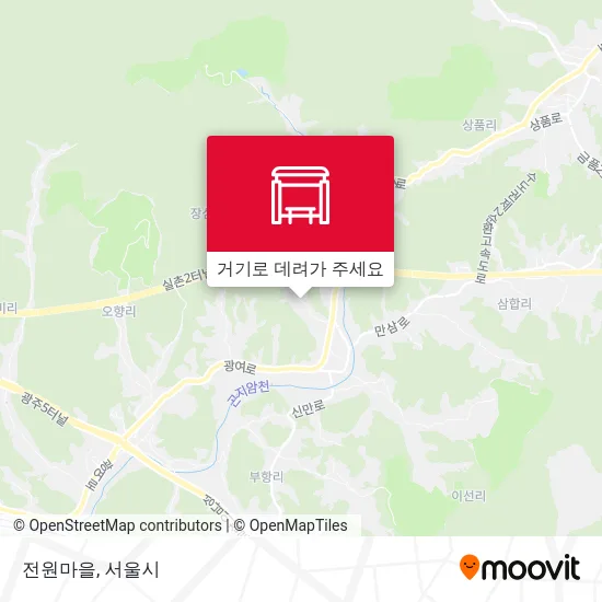전원마을 지도