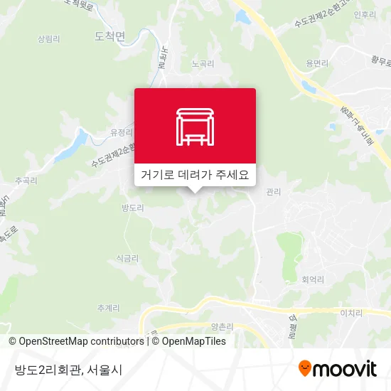 방도2리회관 지도
