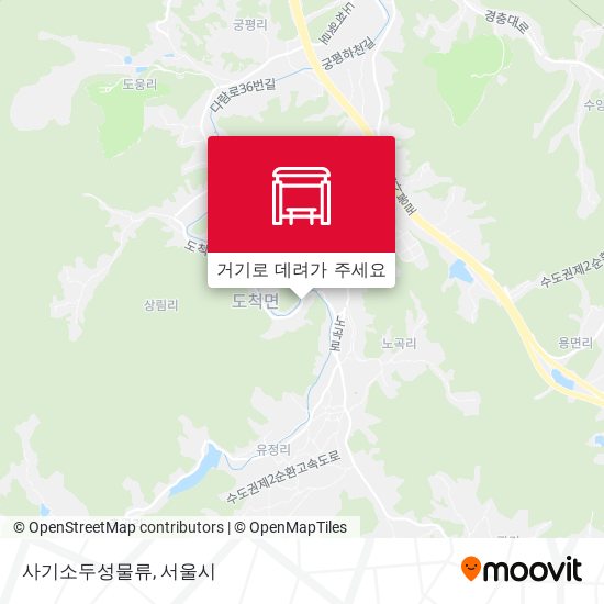 사기소두성물류 지도
