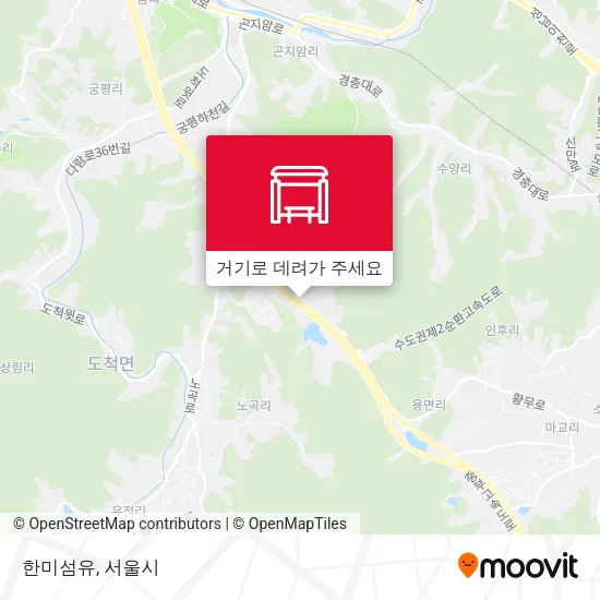 한미섬유 지도