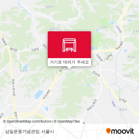 삼일운동기념관앞 지도