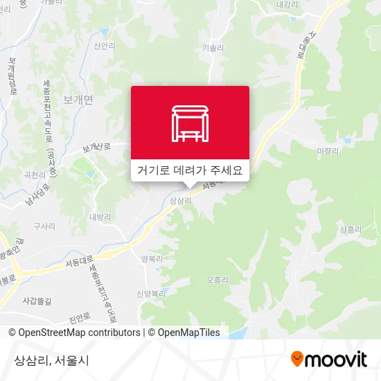 상삼리 지도