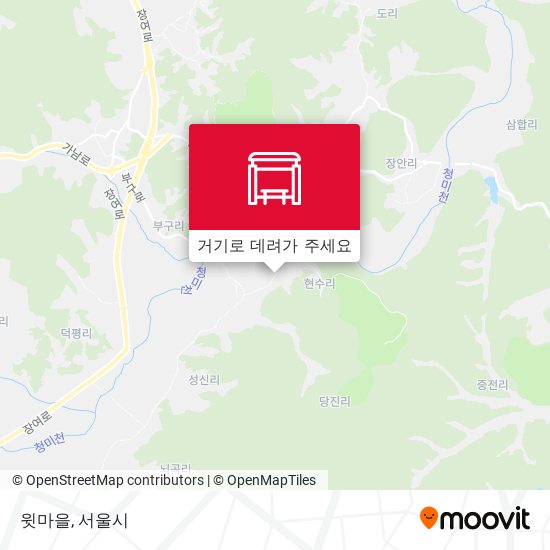 윗마을 지도