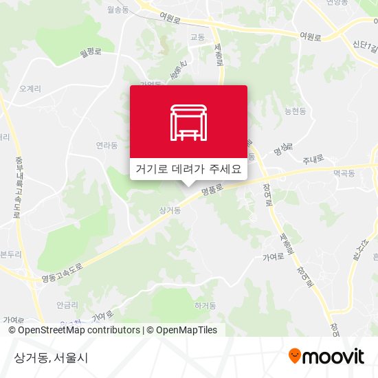 상거동 지도