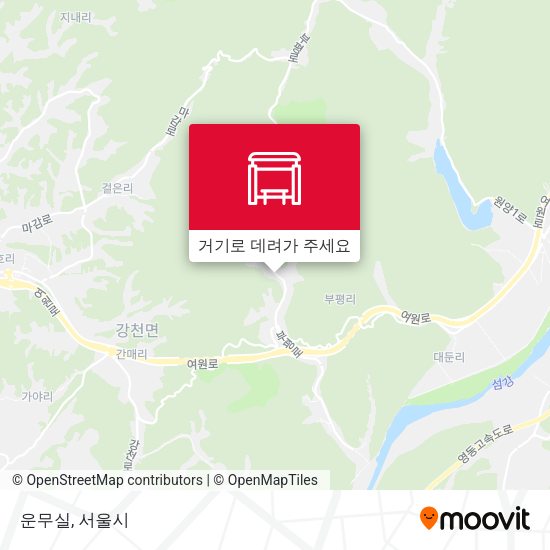 운무실 지도