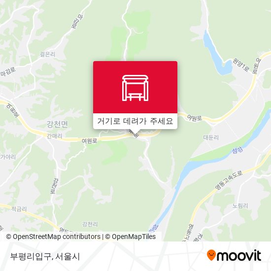 부평리입구 지도