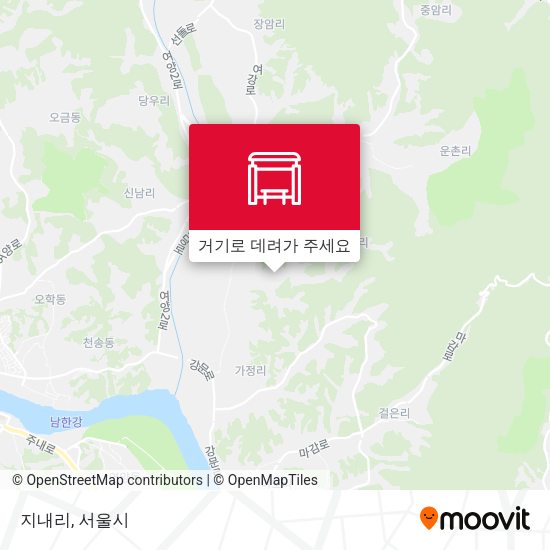 지내리 지도