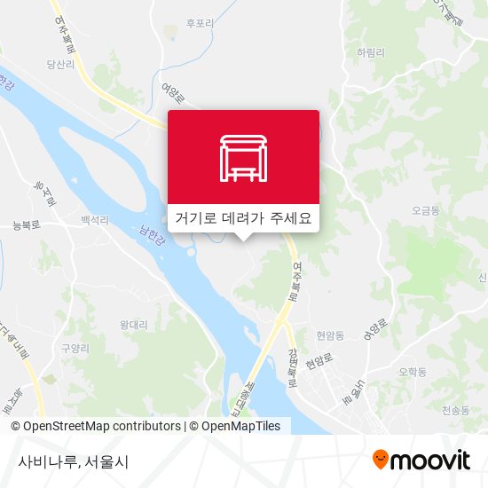 사비나루 지도
