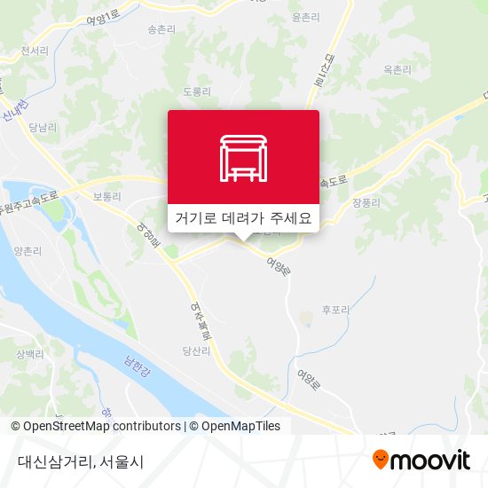 대신삼거리 지도