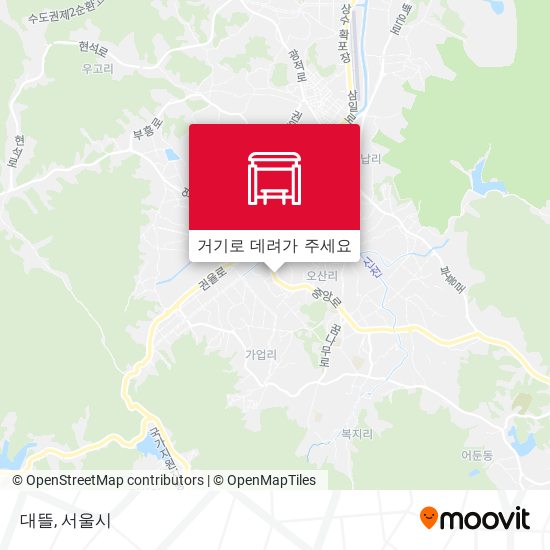 대뜰 지도