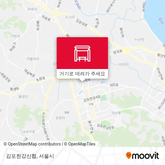 김포한강신협 지도