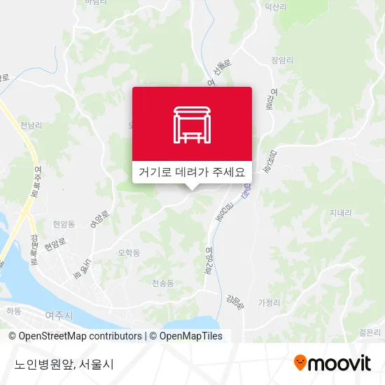 노인병원앞 지도