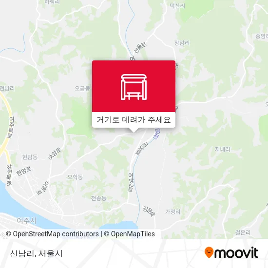 신남리 지도
