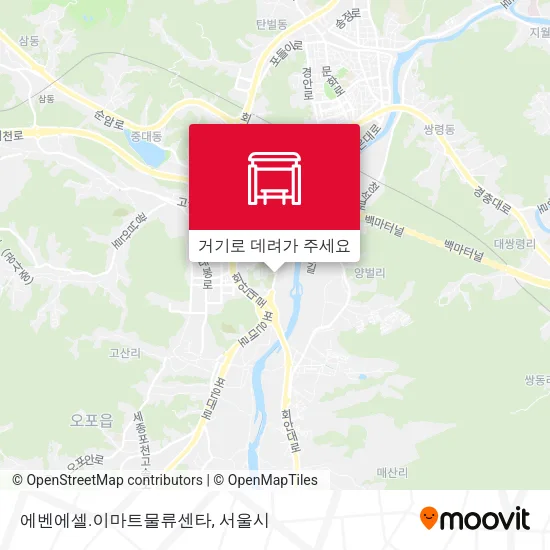 에벤에셀.이마트물류센타 지도