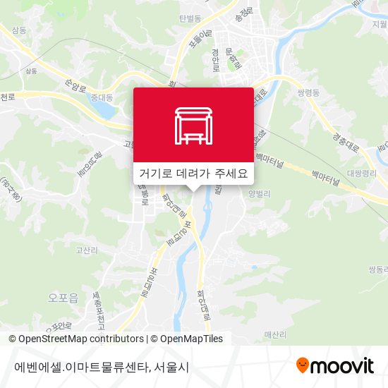 에벤에셀.이마트물류센타 지도