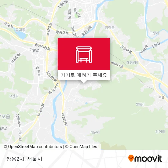 쌍용2차 지도