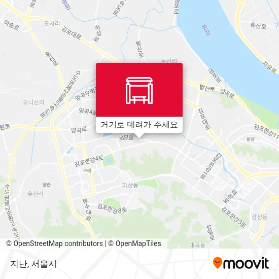 지난 지도