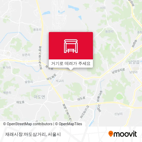 재래시장.마도삼거리 지도